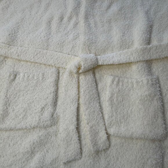 SKIMS Cozy Knit Long Robe Team USA White 4X/5X - Picture 4 of 11
